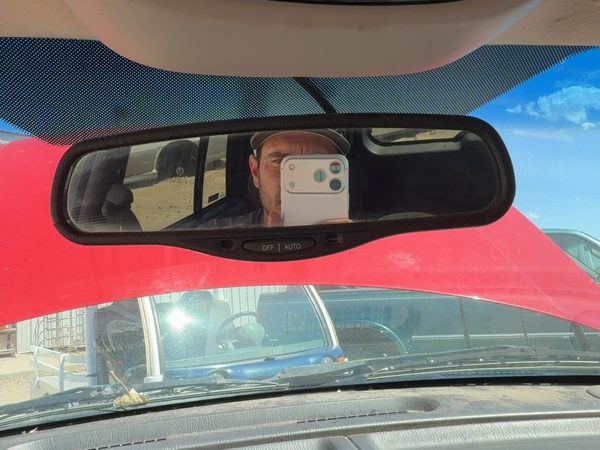 1999-2000 Jeep Grand Cherokee Inside Rear View Mirror Oem Windshield Mounted — photo 3