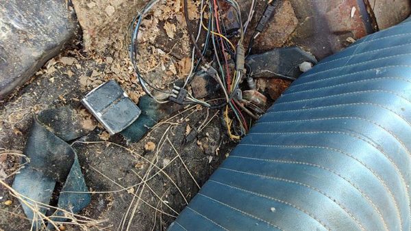 1964 Ford Thunderbird Coupe Driver Left Front Seat Belt Buckle Oem Blue — photo 3