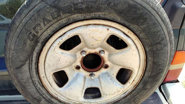 1996-98 Suzuki Sidekick 16' Steel Wheel Oem 5 Hole Factory Rim #5 4321077E0039m — photo 2