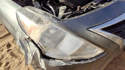 2015-2019 Nissan Versa Passenger Right Head Light Oem Front Lamp 260109Kk0a