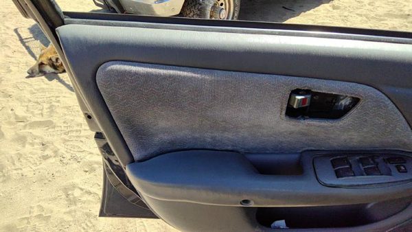 97-99 Toyota Camry Driver Left Front Door Trim Panel With Master Switch Gray 10 — photo 2