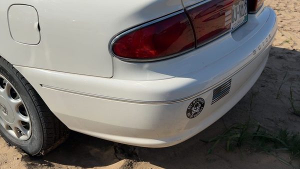 1997-2005 Buick Century Rear Bumper Cover Assembly Oem Back White 12369157 — photo 6