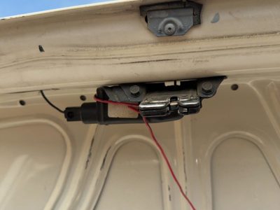 1986-1996 Oldsmobile 98 Regency Trunk Latch Release Actuator Rear OEM