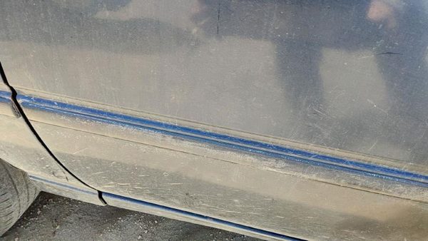 97-01 Toyota Camry Driver Left Front Moulding From Door Oem Trim Strip Blue 8L3 — photo 6