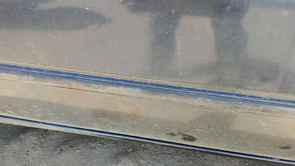 97-01 Toyota Camry Driver Left Front Moulding From Door Oem Trim Strip Blue 8L3 — photo 4
