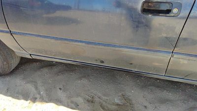 97-01 Toyota Camry Driver Left Front Moulding From Door Oem Trim Strip Blue 8L3