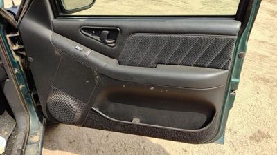 1995-1997 S10 Blazer Passenger Right Front Door Trim Panel With Switches Gray