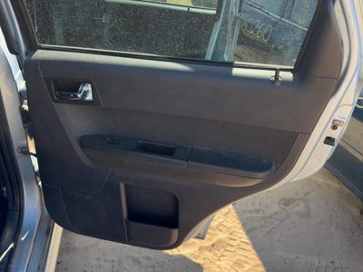 08 Mariner Passenger Right Rear Door Trim Panel With Switches Stone Graystone 89