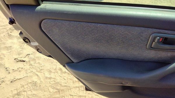 99-01 Toyota Camry Driver Left Rear Door Trim Panel With Switches Back Gray 10 — photo 5