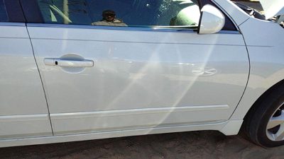 2007 Nissan Altima Front Door RH White QX3