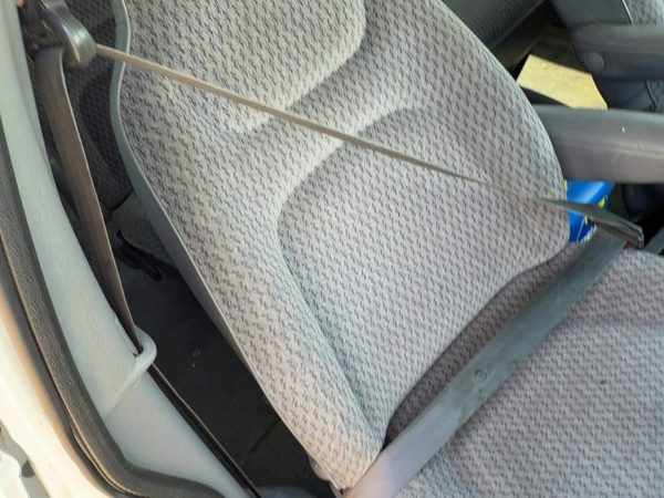 99 Town & Country Passenger Right Front Seat Belt Retractor Shoulder Taupe All5 — photo 3