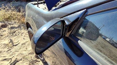 2004-2009 Kia Spectra Driver Left Power Side Mirror Door Mounted Eb Black 4 Door