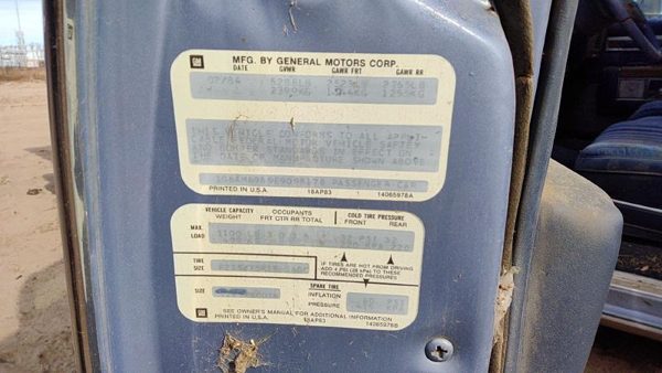 1984 Cadillac Deville — vehicle photo 6