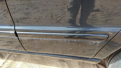 98-05 Ml320 Driver Left Rear Moulding From Door Oem Back Trim Strip 99-01