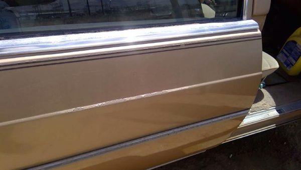 1985 Oldsmobile Delta 88 Rear Door RH Gold — photo 5