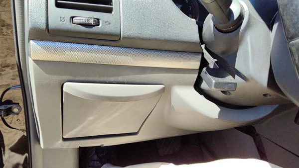 07-09 Sentra Lower Dash Under Column Knee Bolster Trim Panel Oem 2.0L Black W — photo 4