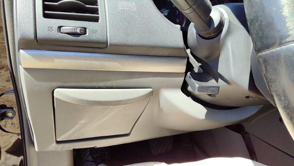 07-09 Sentra Lower Dash Under Column Knee Bolster Trim Panel Oem 2.0L Black W — photo 5