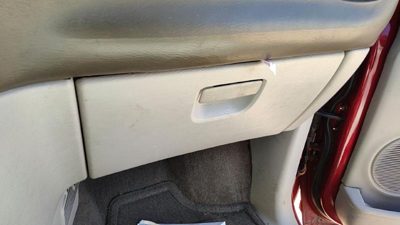 2005-2007 Town Country Glove Box Assembly Complete Door With Latch Oem Khaki J1