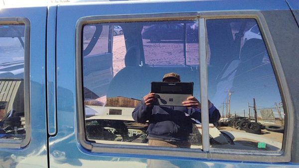 90-95 Nissan Pathfinder Driver Left Rear Side Window Door Glass Oem Back — photo 5