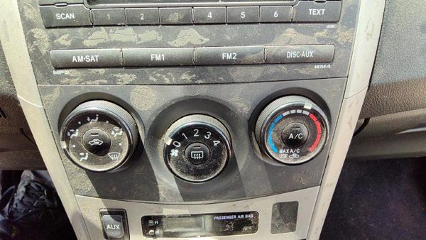 09-13 Toyota Corolla Temperature Control Module In Dash Heater Ac Head Unit Oem — photo 2