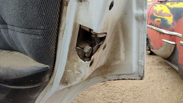 91-94 Chevy S10 Blazer Passenger Right Rear Door Latch With Rods/Cables Oem Back — photo 4
