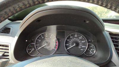 10-14 Subaru Legacy Outback Trim Bezel Around Speedometer Dash Surround Panel