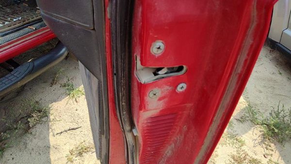 91-95 Nissan Pathfinder Passenger Right Front Door Latch With Rods/Cables Oem — photo 3