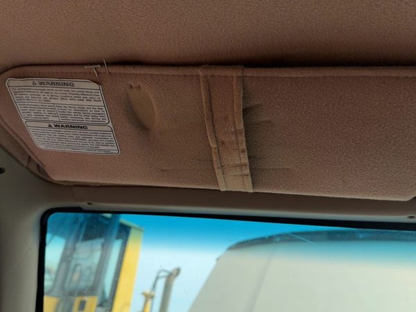 87-97 Ford F250 Driver Left Sun Visor Oem Brown Rk — photo 7