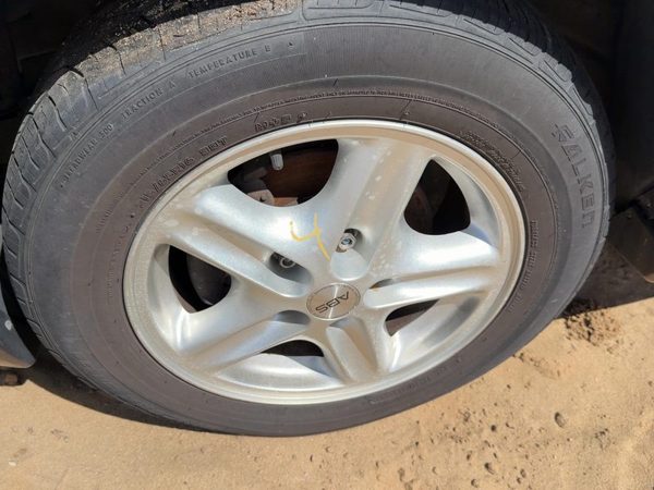 96-99 Bonneville 16" Aluminum Wheel Oem Factory 5 Spoke Rim #4 16X7 Straight — photo 2