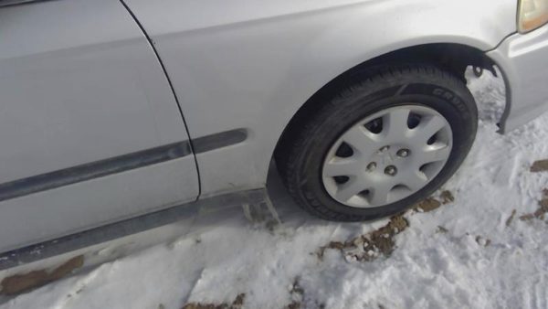1998 Honda Civic Fender RH Silver — photo 6