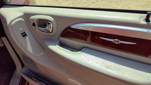 06-07 Town Country Passenger Right Front Door Trim Panel With Switches Khaki J1 — photo 3