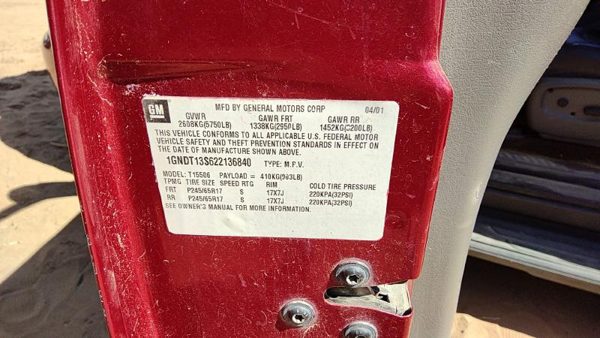 2002 Chevrolet Trailblazer — vehicle photo 6