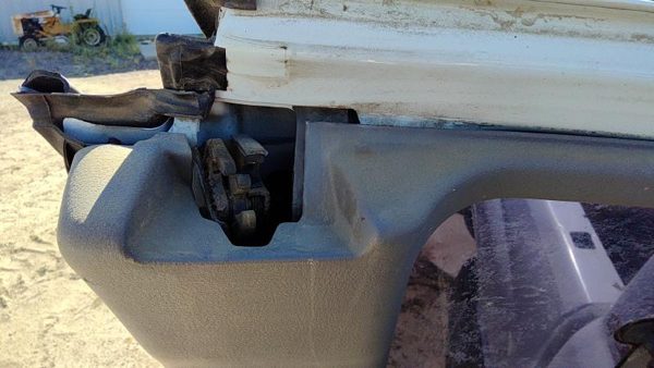 98-01 Ram 1500 Passenger Right Rear Door Latch With Rods/Cables Back Upper Lower — photo 3