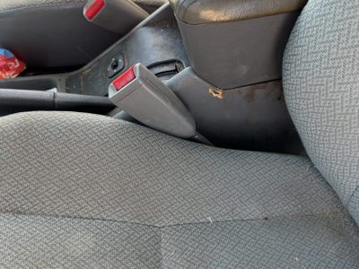 1995 Isuzu Rodeo Driver Left Front Seat Belt Buckle Receiver Oem Gray 160