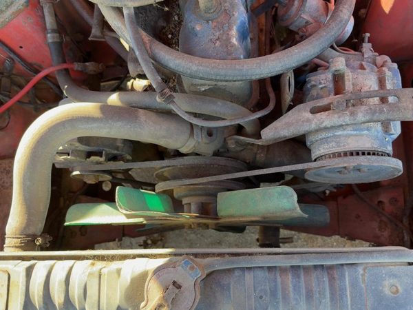 76-77 Ford Maverick Complete Cooling Fan Blade Assembly With Clutch Oem 5 Blade — photo 5