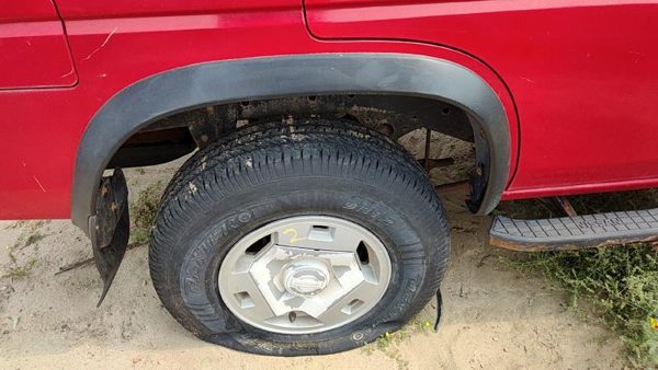 1993-1995 Nissan Pathfinder Passenger Right Rear Wheel Flare Moulding Oem Back — photo 3