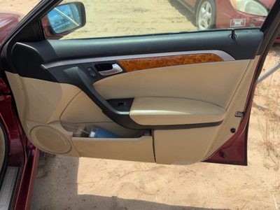 2004-2006 Acura Tl Passenger Right Front Door Trim Panel With Switches Tan C