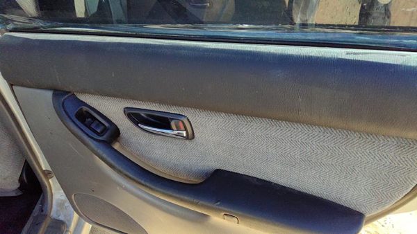 00-02 Subaru Legacy Passenger Right Rear Door Trim Panel With Switches Back Gray — photo 3
