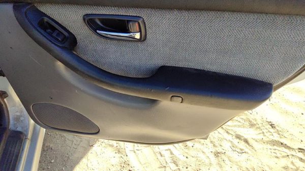 00-02 Subaru Legacy Passenger Right Rear Door Trim Panel With Switches Back Gray — photo 7