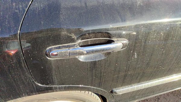 2001-2005 Hyundai Xg350 Passenger Right Rear Outside Door Handle Oem Back Black — photo 4