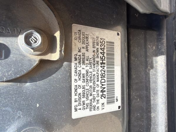2001 Acura MDX Ignition Coil/ignitor 3.5L — photo 8