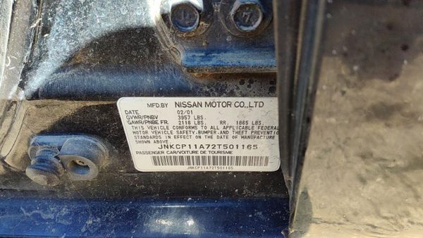 99-02 Infiniti G20 Driver Left Rear Brake Backing Plate Assembly Oem — photo 6