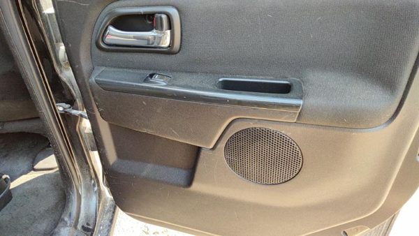 07-12 Canyon Passenger Right Rear Door Trim Panel With Switches Back Ebony 19J — photo 5