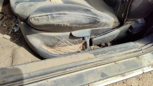 99-02 Vw Cabrio Convertible Driver Left Side Seat Trim Panel Oem Black — photo 3