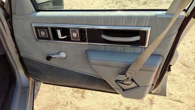 1990-1991 Olds 88 Passenger Right Front Door Trim Panel Gray