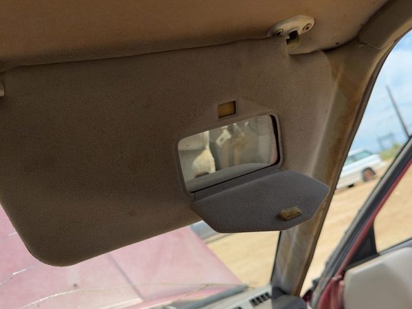 1985-1987 Nissan Maxima Passenger Right Sun Visor Oem 4Dr Sedan Gray — photo 2