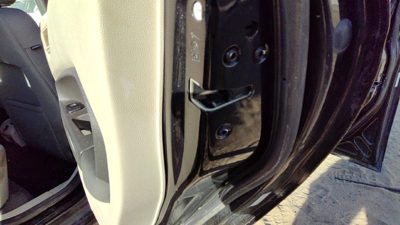 2011-2019 Ford Fiesta Passenger Right Rear Door Latch With Rods/Cables Oem Back