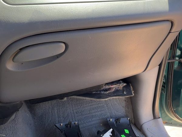 1997-2003 Ford F150 Glove Box Assembly Complete Door With Latch Oem Gray F2 — photo 5