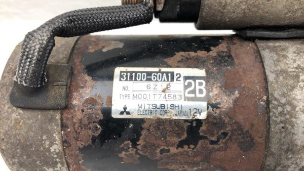 1989-1998 Suzuki Sidekick Starter Motor 1.8L 3110060A12 — photo 3