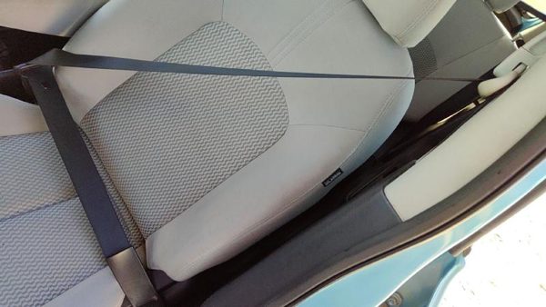 14-15 Versa Note Driver Left Front Seat Belt Retractor Shoulder Charcoal G — photo 1